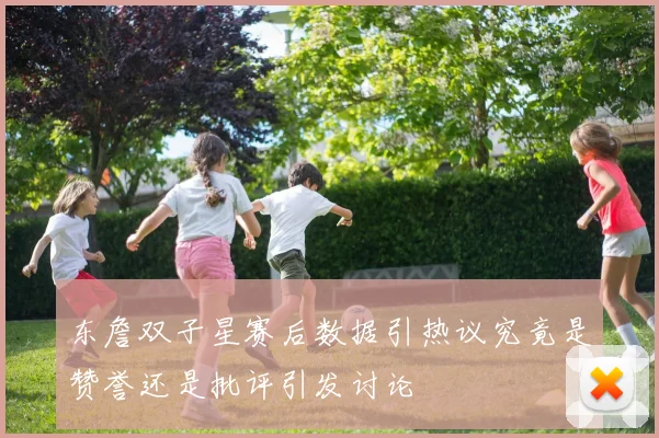 东詹双子星赛后数据引热议究竟是赞誉还是批评引发讨论